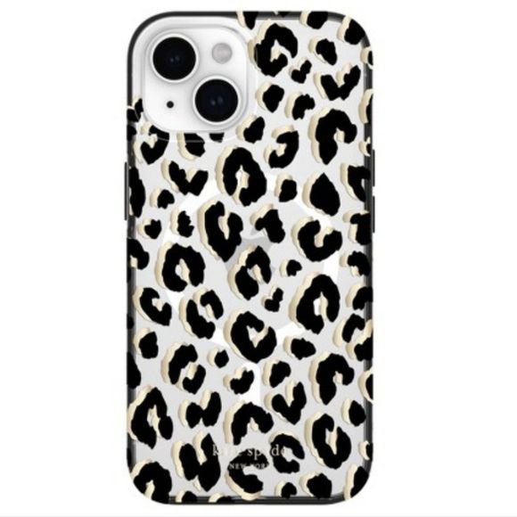 Kate Spade Apple IPhone Mag Safe Case- City Leopord - Picture 3 of 8